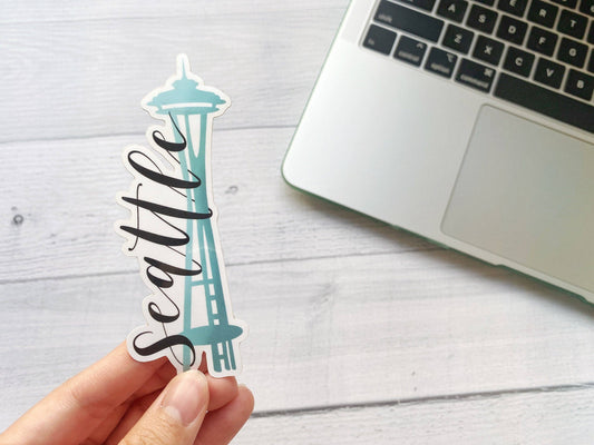 Seattle Space Needle Vinyl Sticker