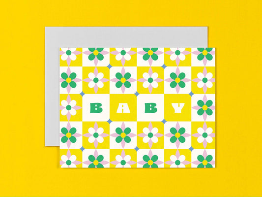 Baby Tiles Baby Card