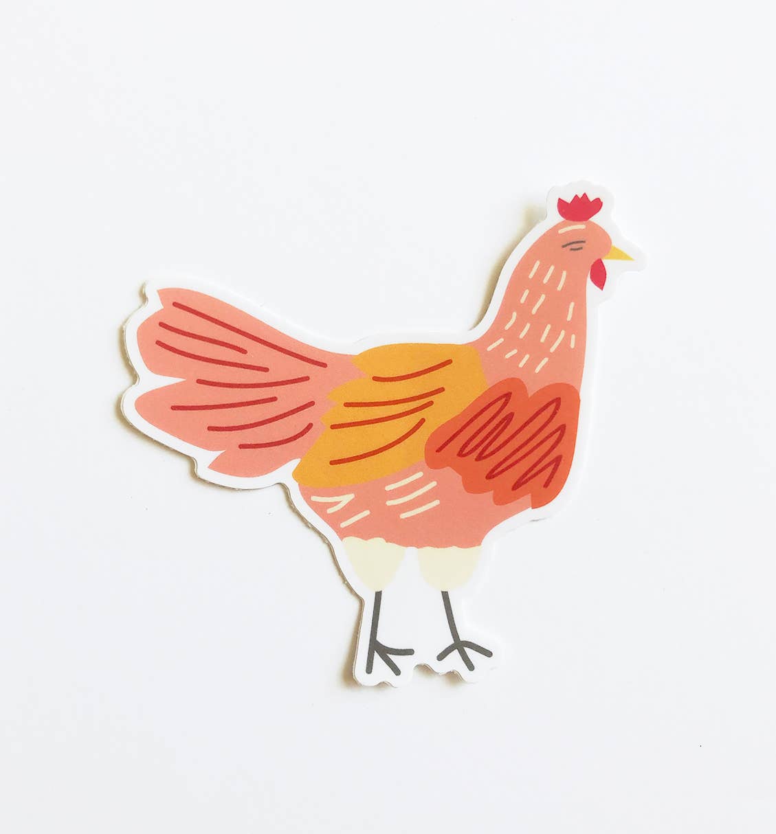 Chicken sticker