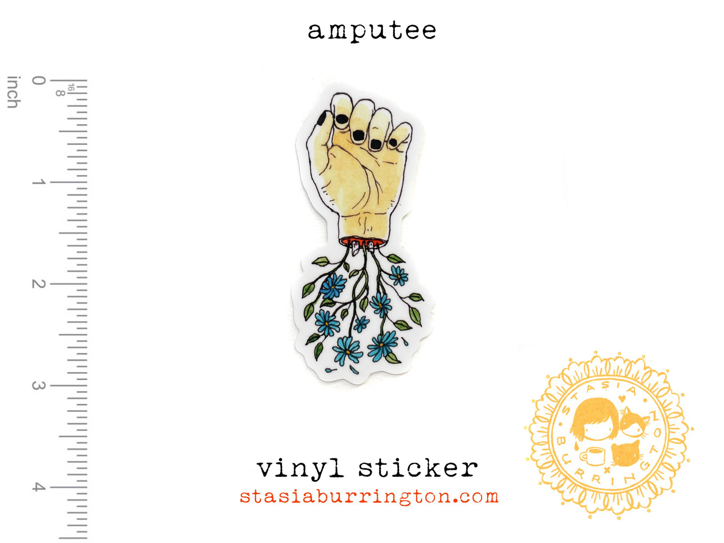 Amputee Sticker