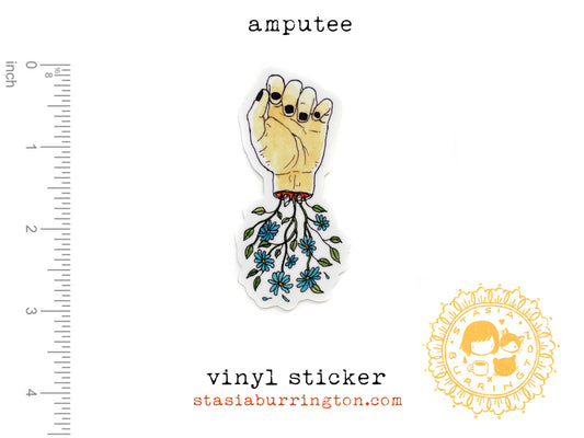 Amputee Sticker