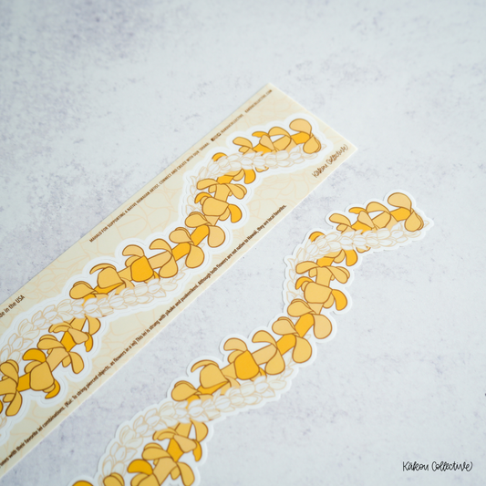 Onaona Lei Vinyl Sticker