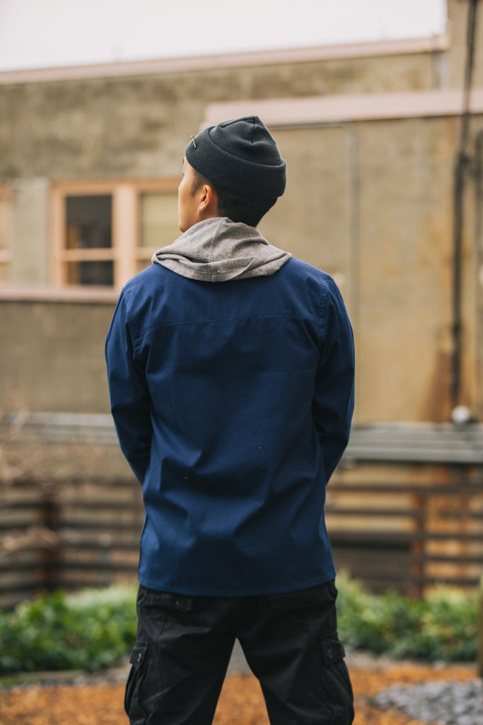 Organic Navy Noragi Jacket