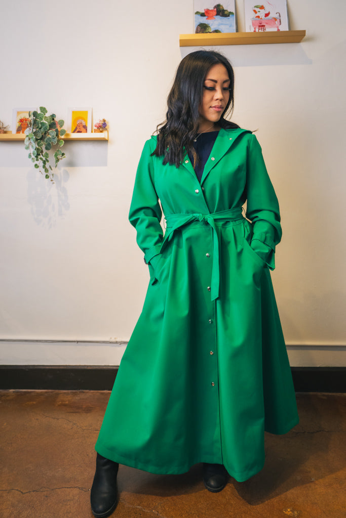 Women's Iconic Long Raincoat