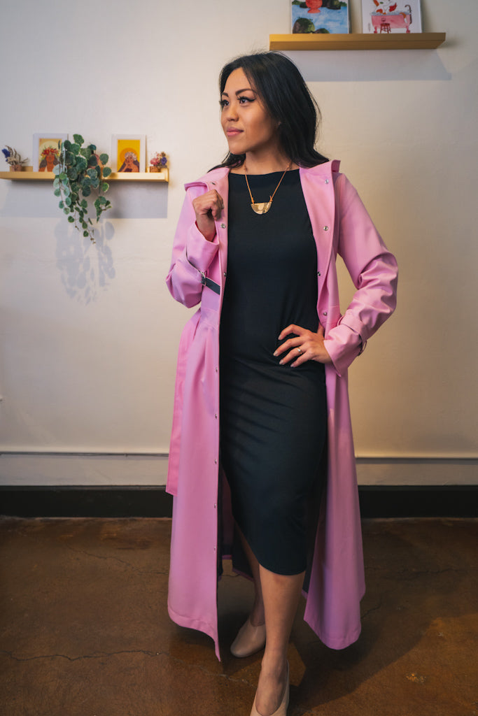 Women's Iconic Long Raincoat