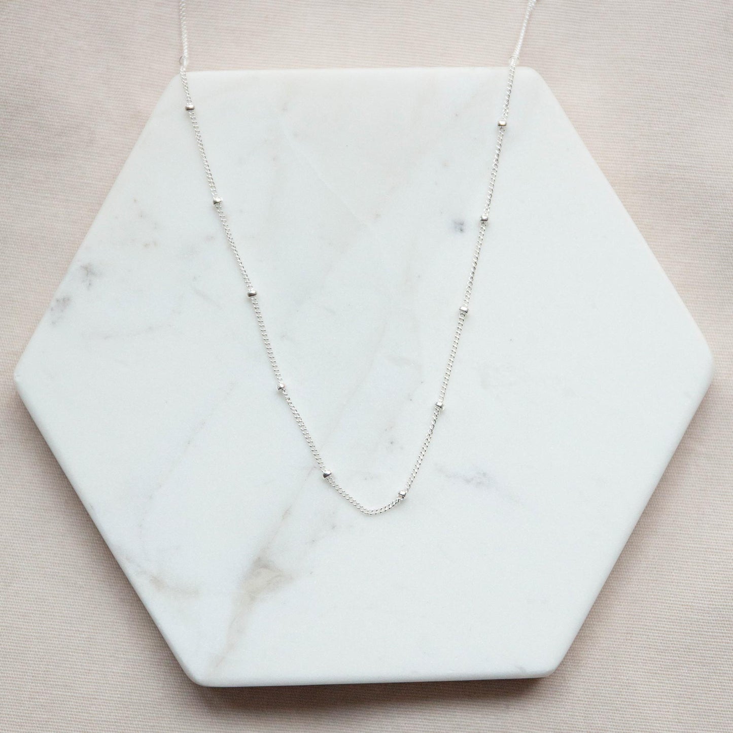 Dew Drops Chain Necklace