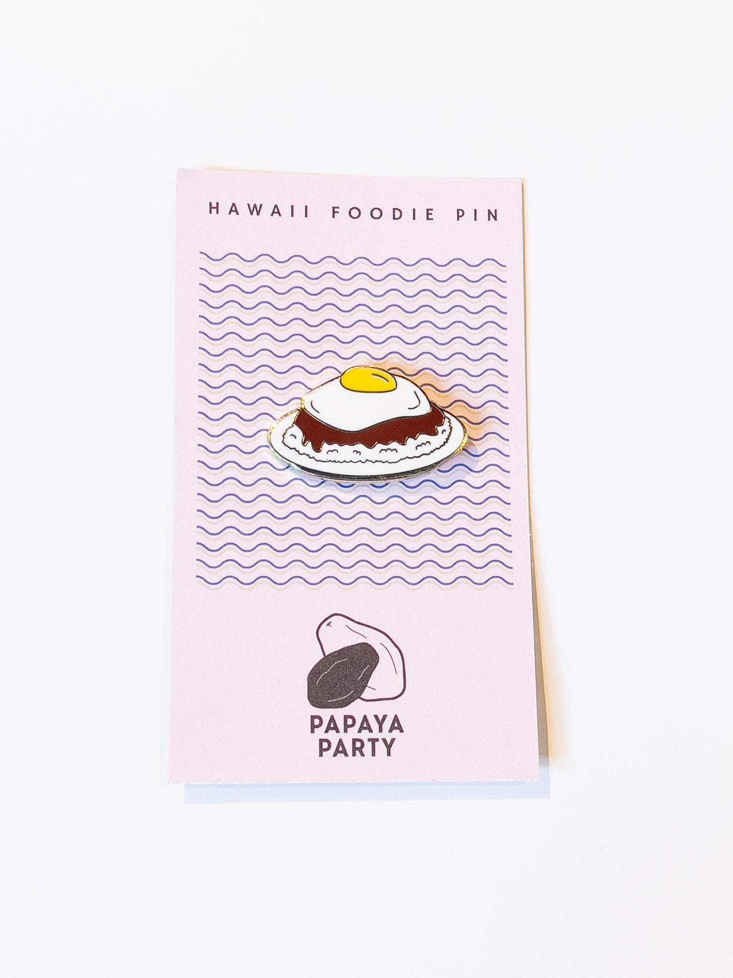 Loco Moco Pin