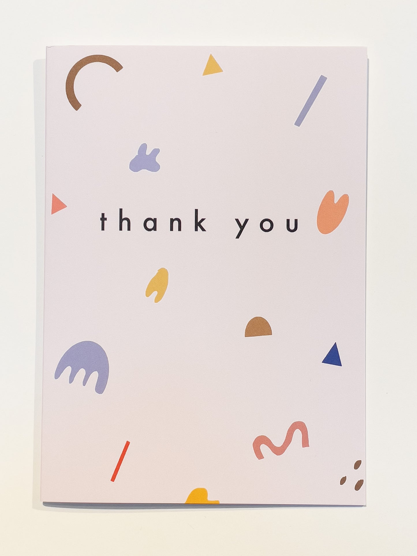 Thank You Card (abstract)