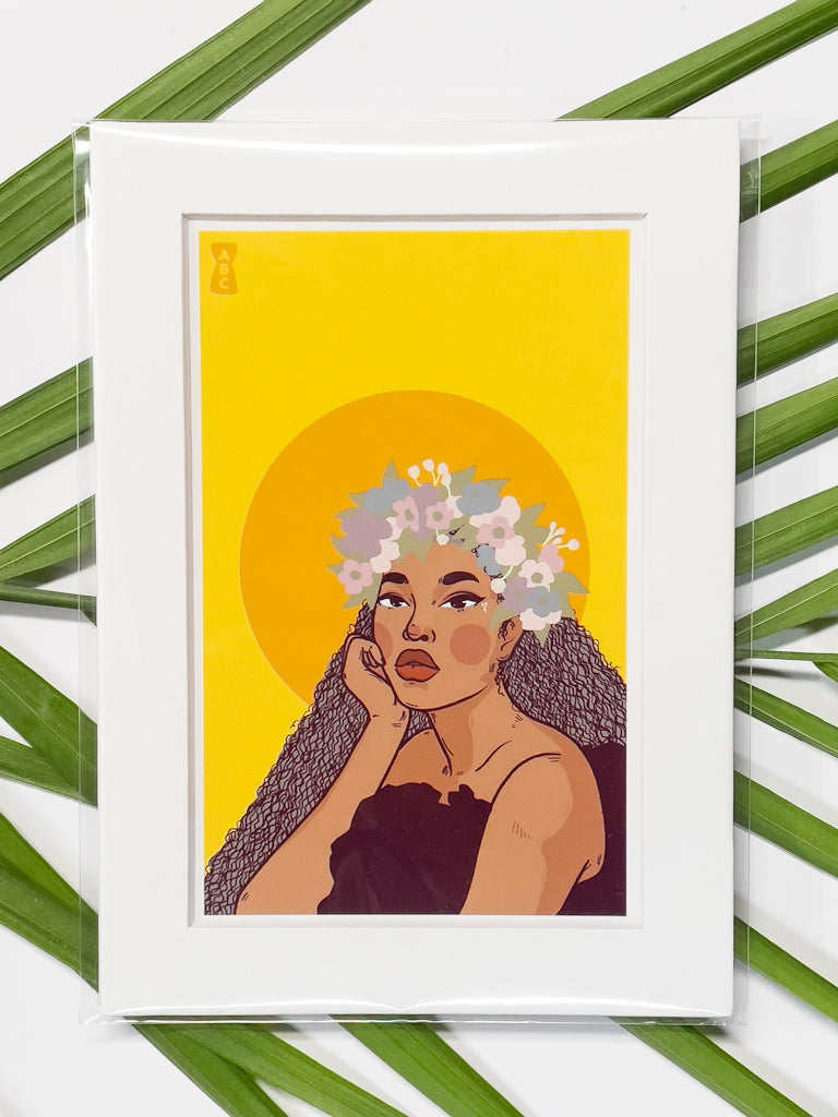 Island Glow Print