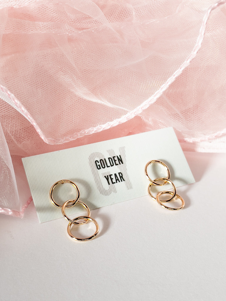 Past Present Future Earrings