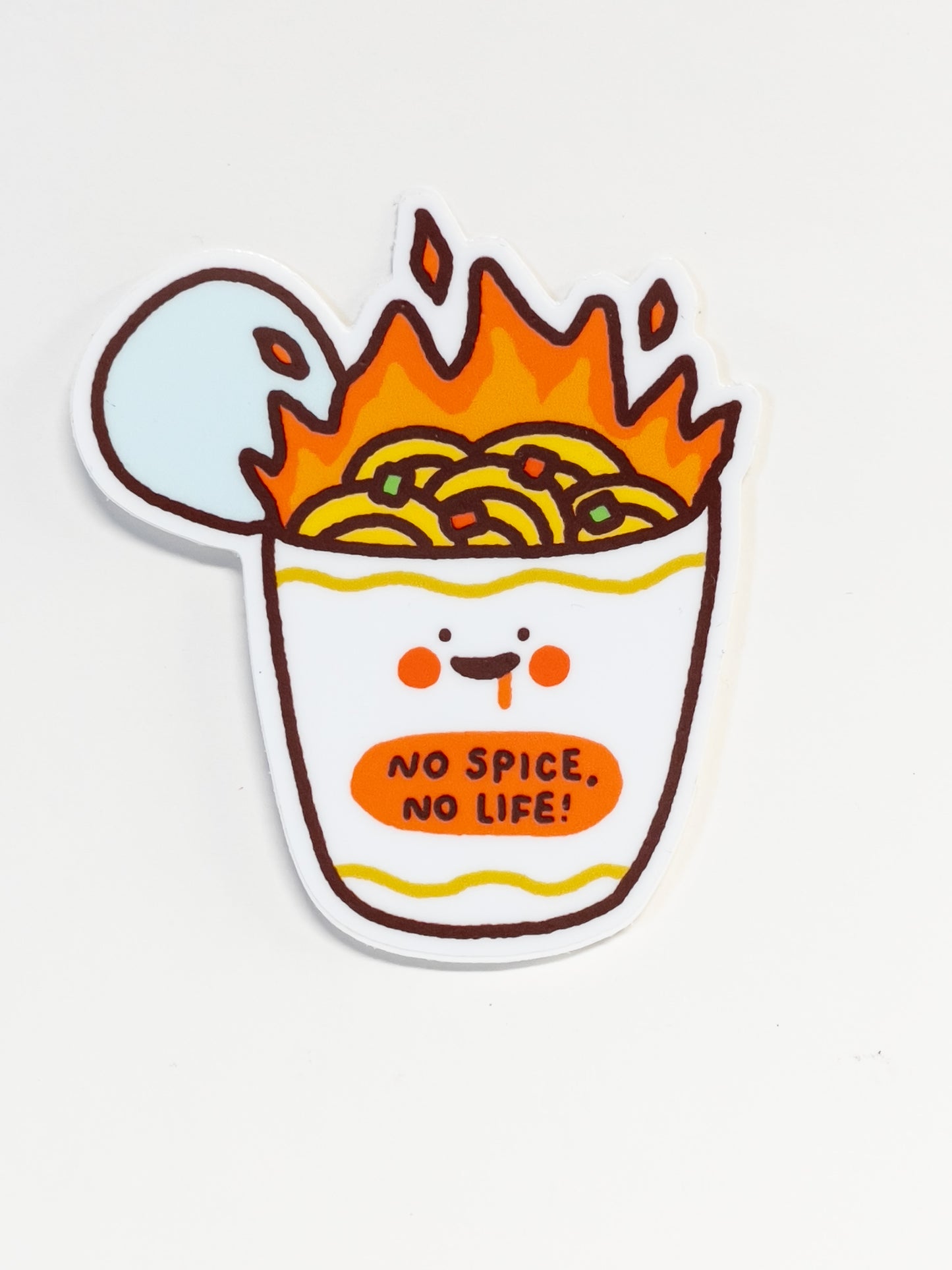No Spice, No Life Sticker