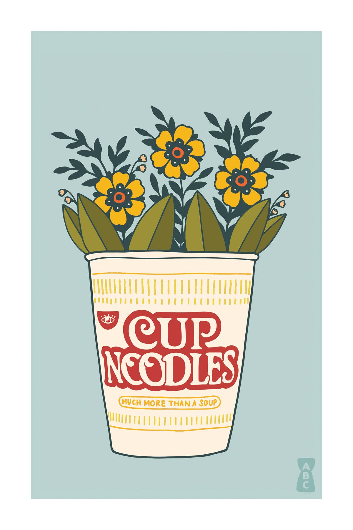 Cup of Noodles Art Print