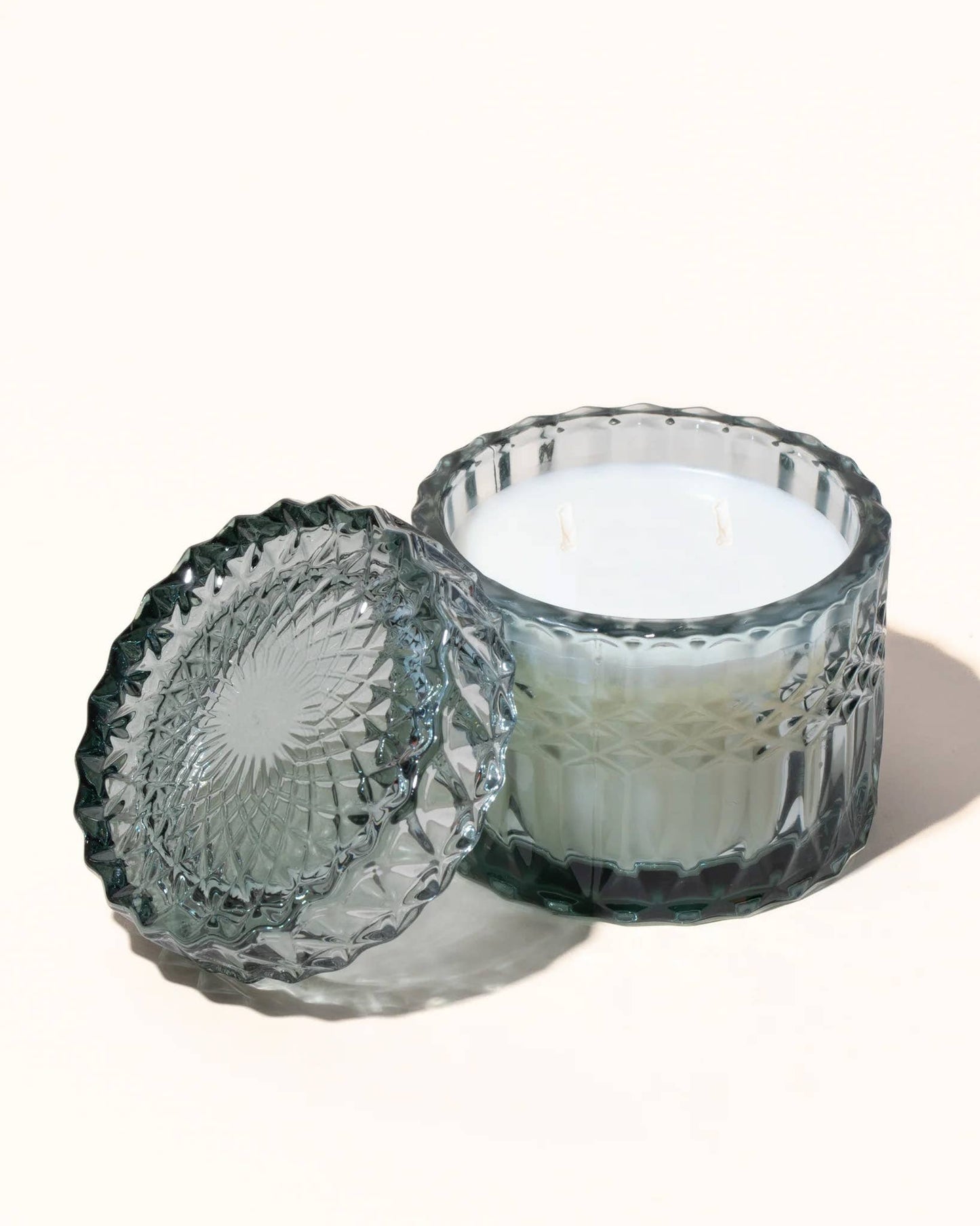 Gem Candle in Aquamarine: Earl Grey