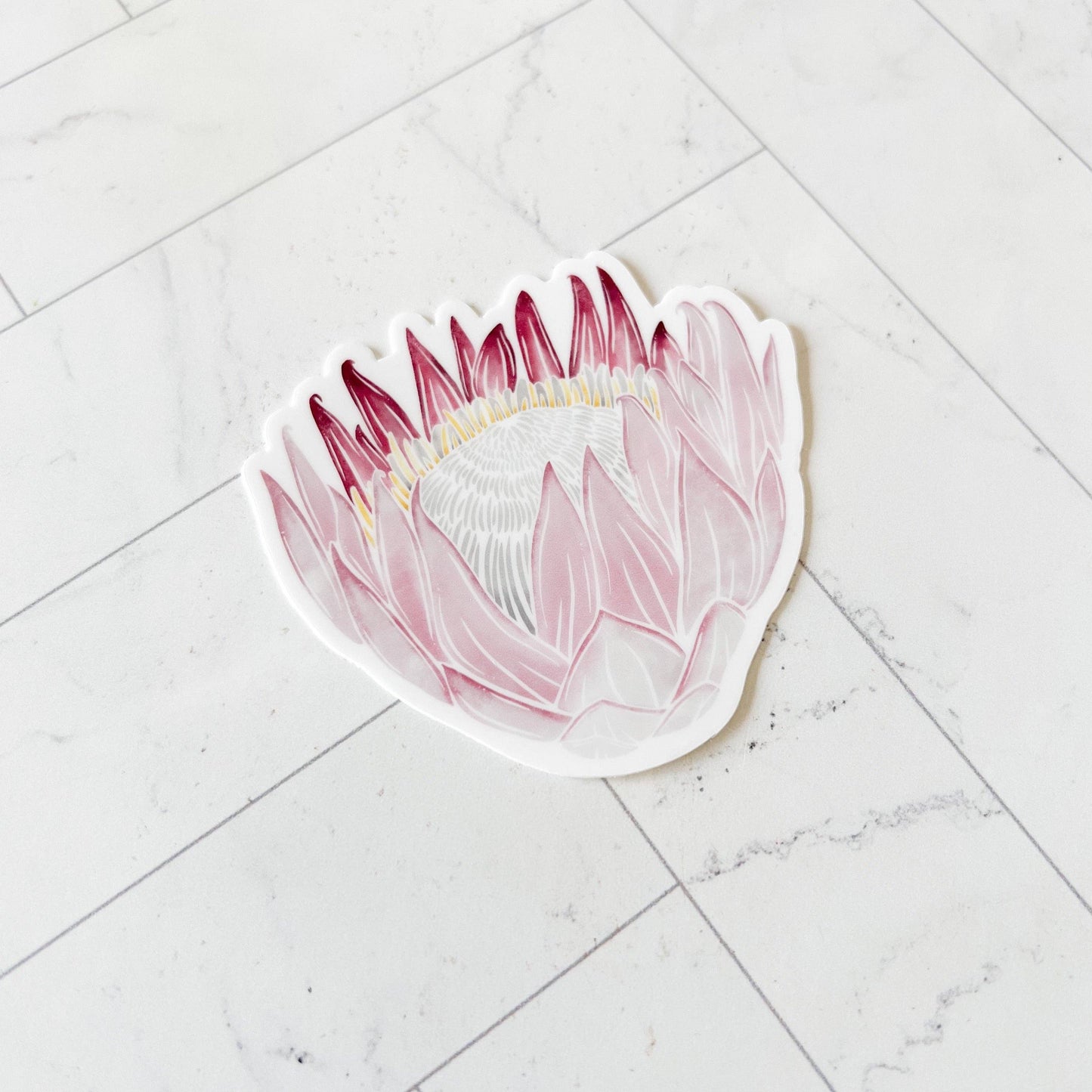 King Protea Vinyl Sticker