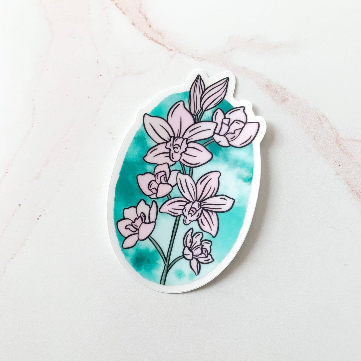 Gram's Orchids Sticker