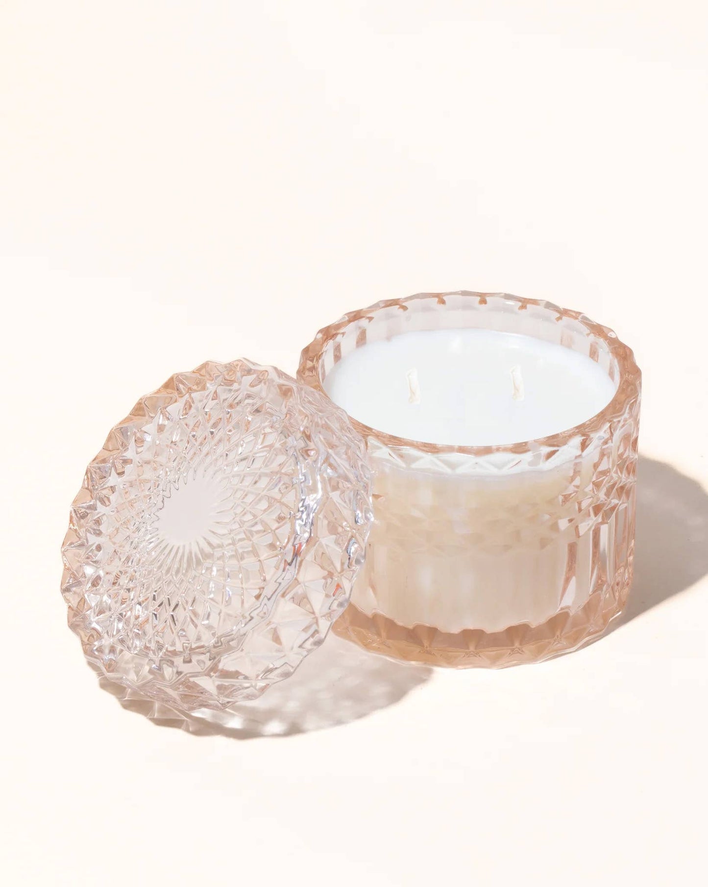 Gem Candle in Rose Quartz: Mandarin