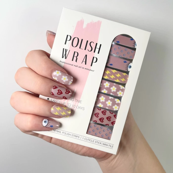 Daisy Eyes Polish Wrap