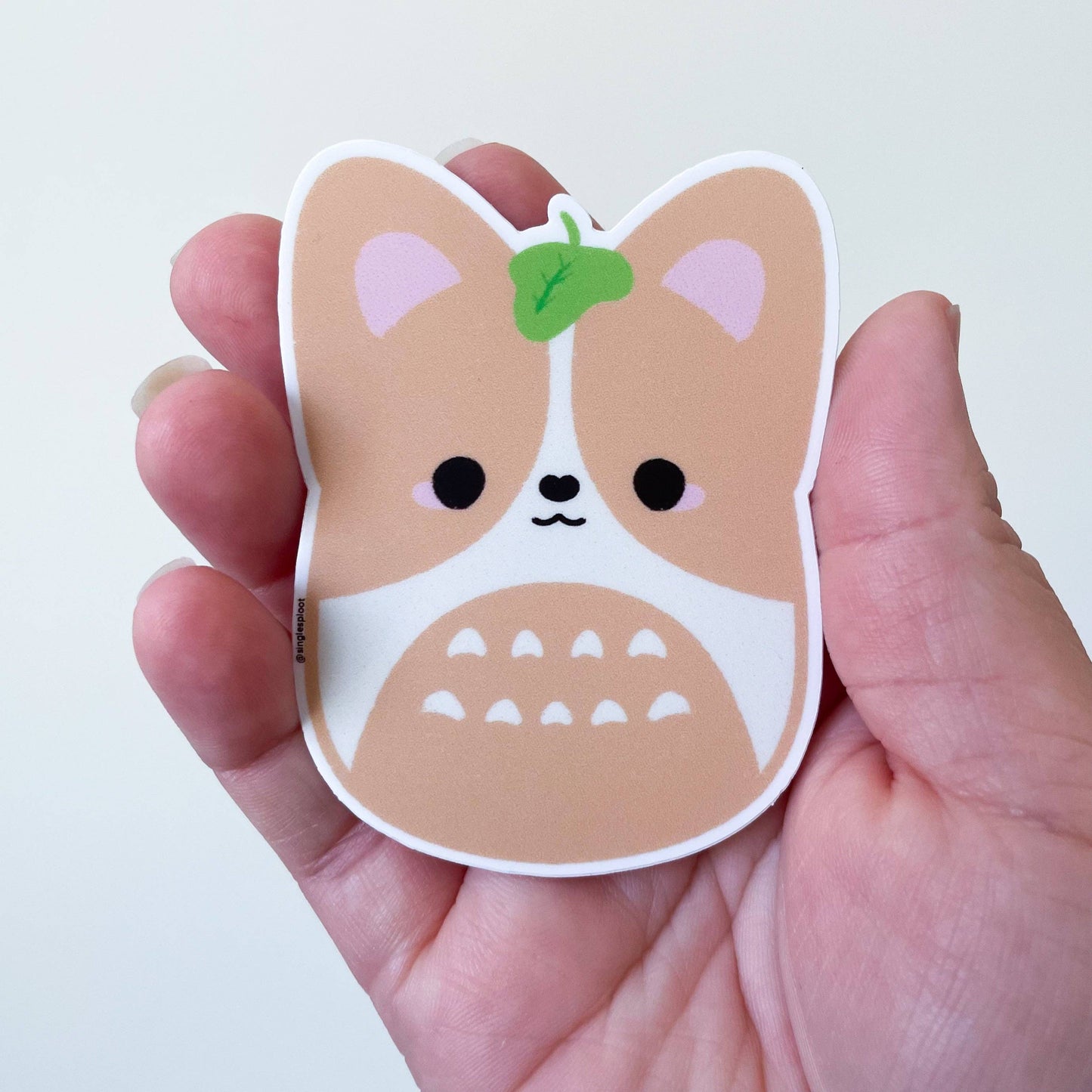 Toto-Corgi Sticker
