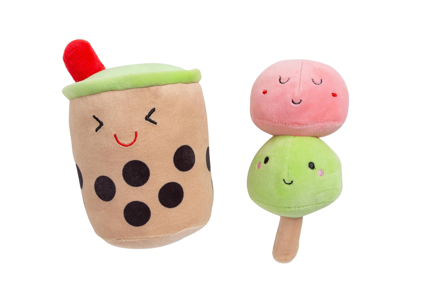 Bubble Tea Dog Toys, Set of 2