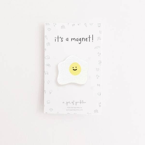 Egg Wood Magnet