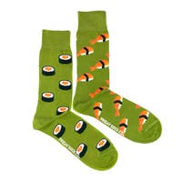 Sushi Mismatched Mens Socks