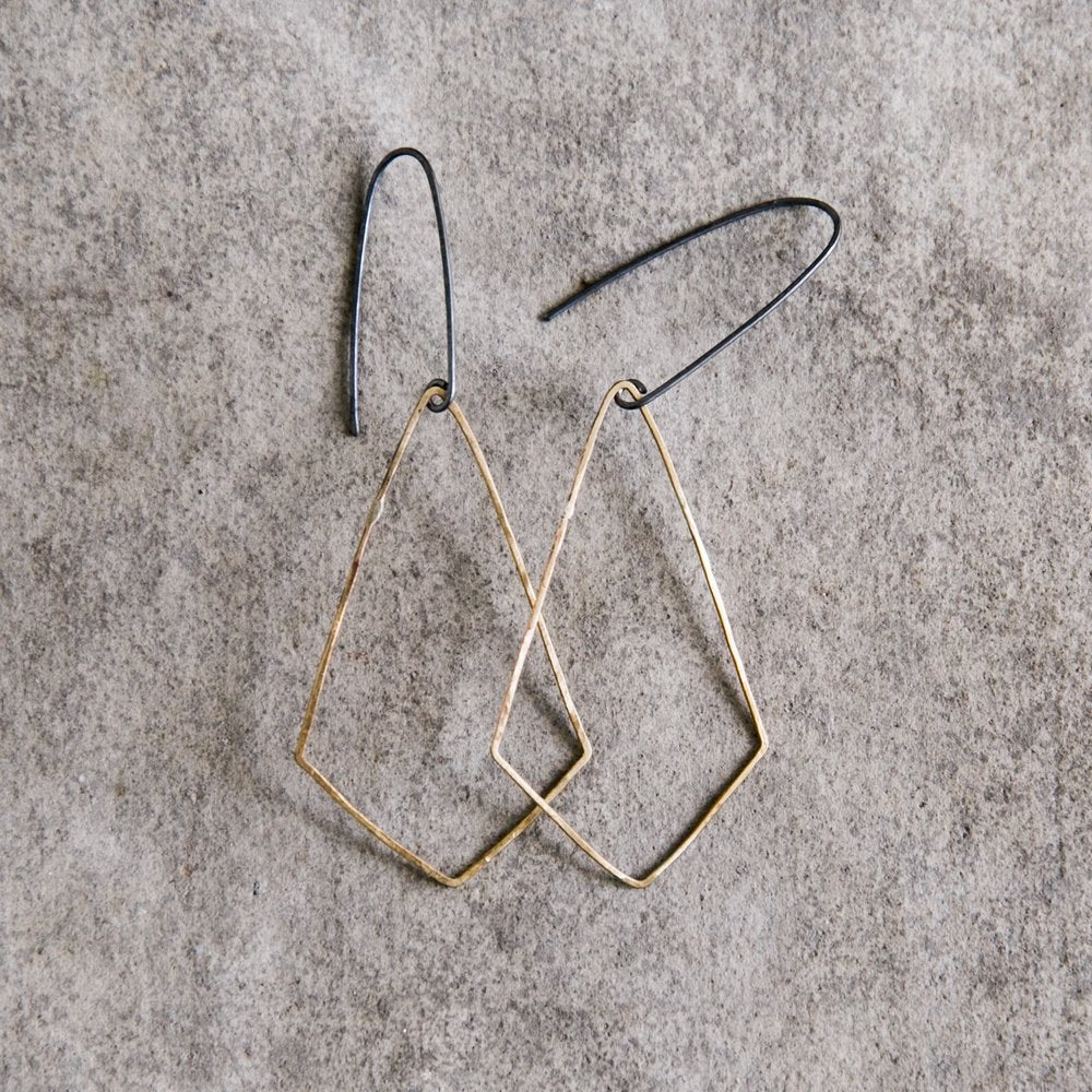 Geo Diamond Earrings