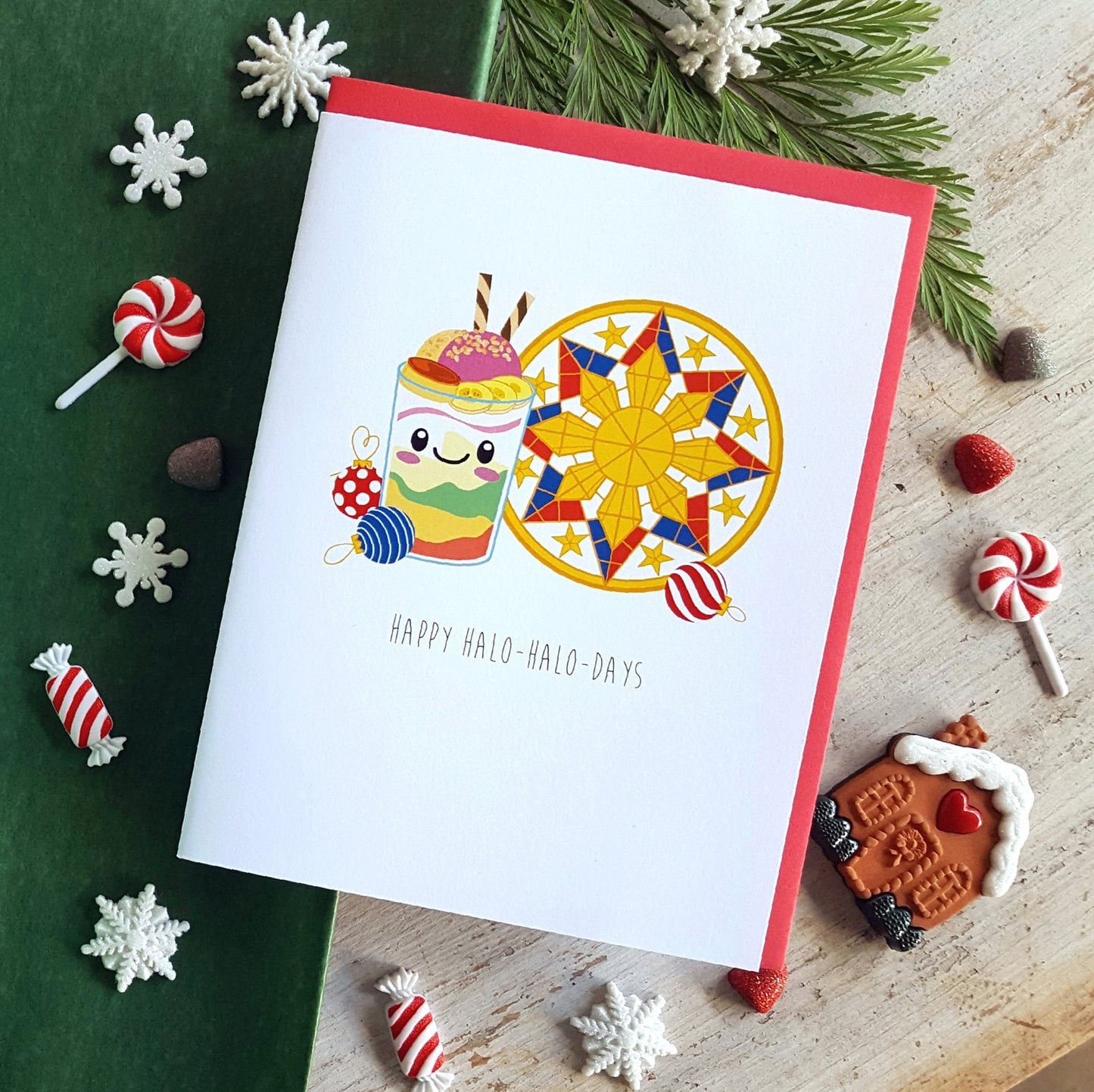Happy Halo-Halo-Days Greeting Card