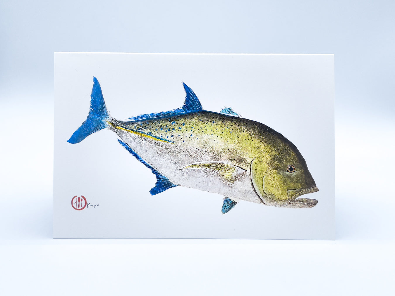 Omilu Ulua Greeting Card