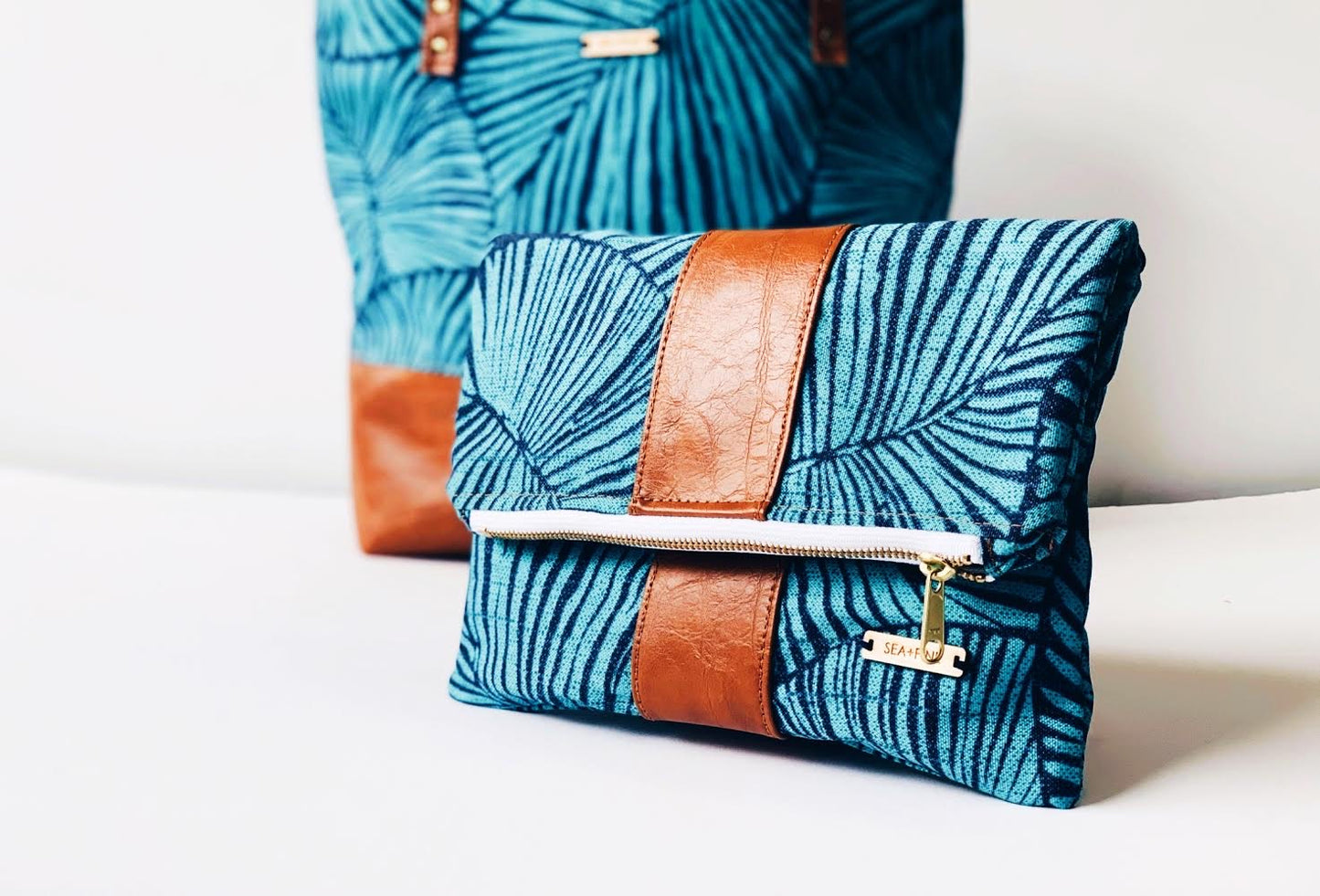Laha'ina Fold Over Clutch