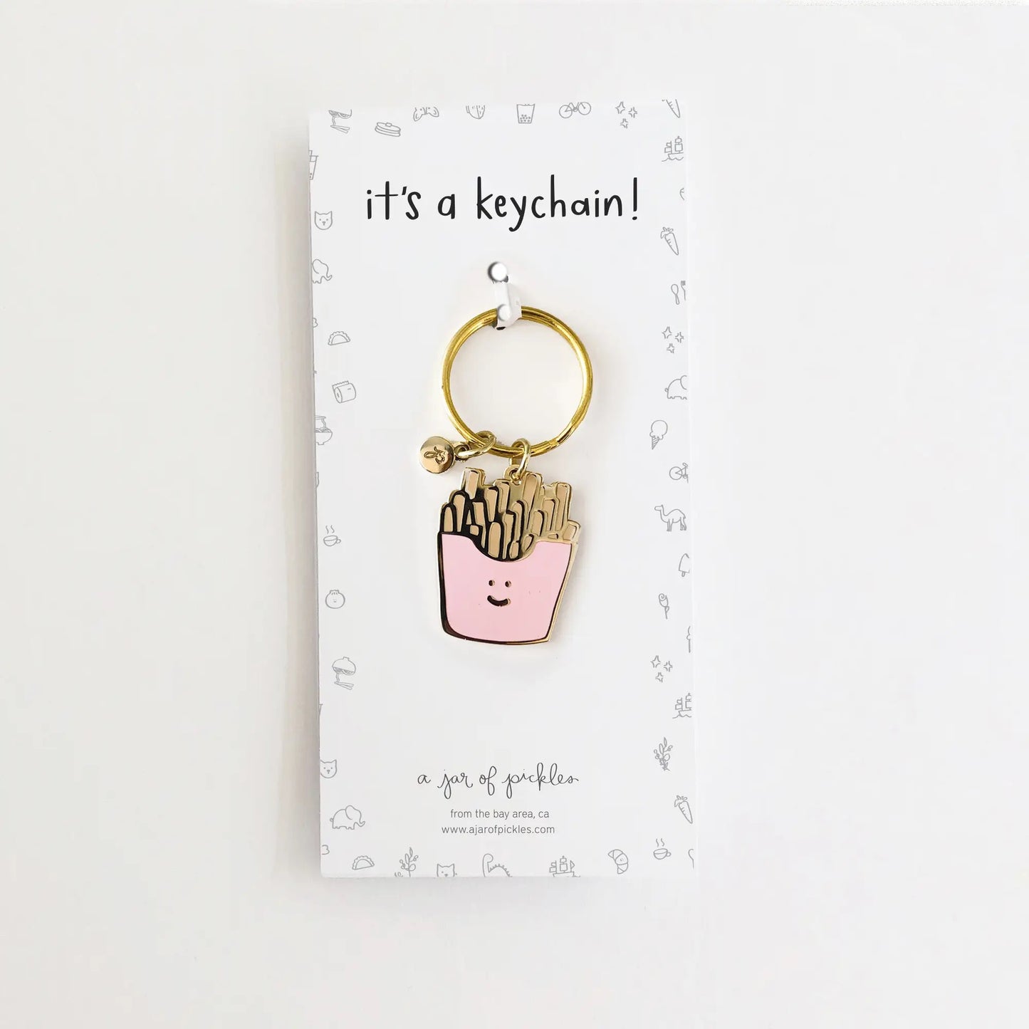 Fries Keychain