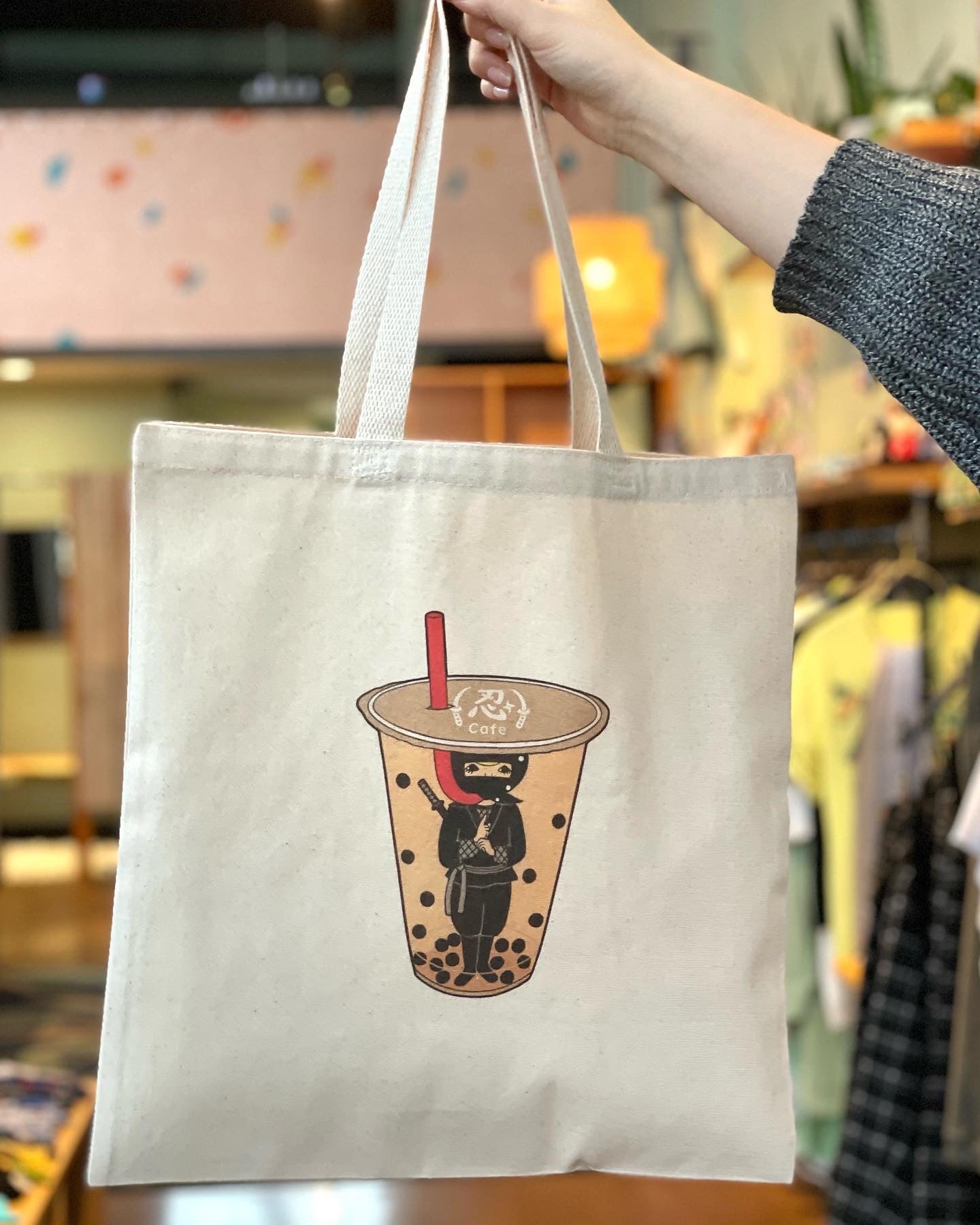 Boba Ninja Tote Bag