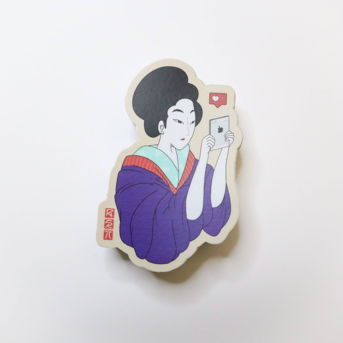 "iPhone" Ukiyo-Today Vinyl Sticker