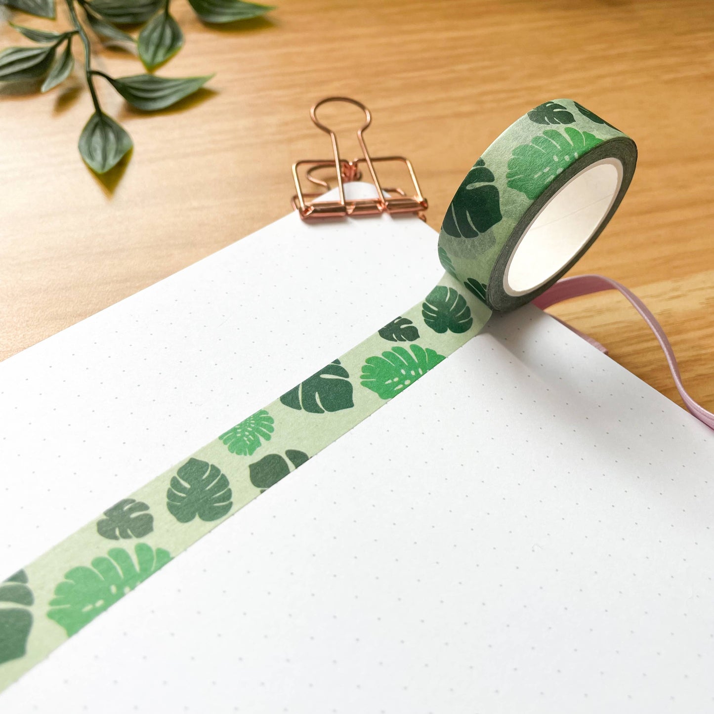 Monstera Washi Tape