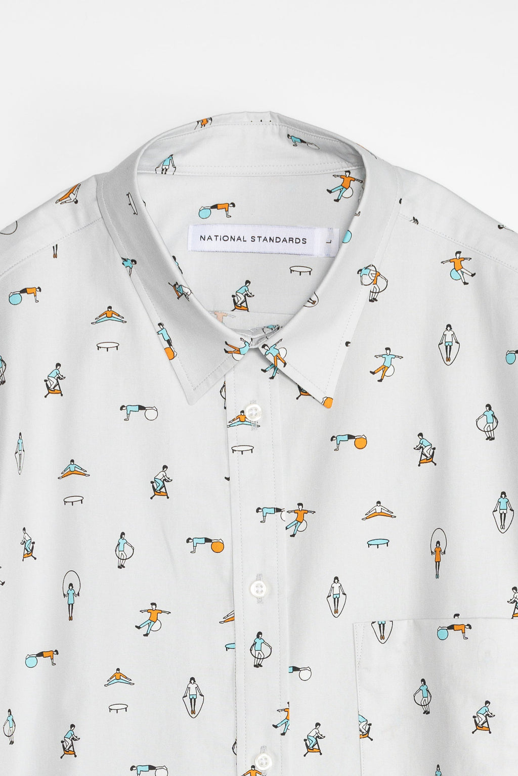 Shortsleeve Japanese Exercise Print