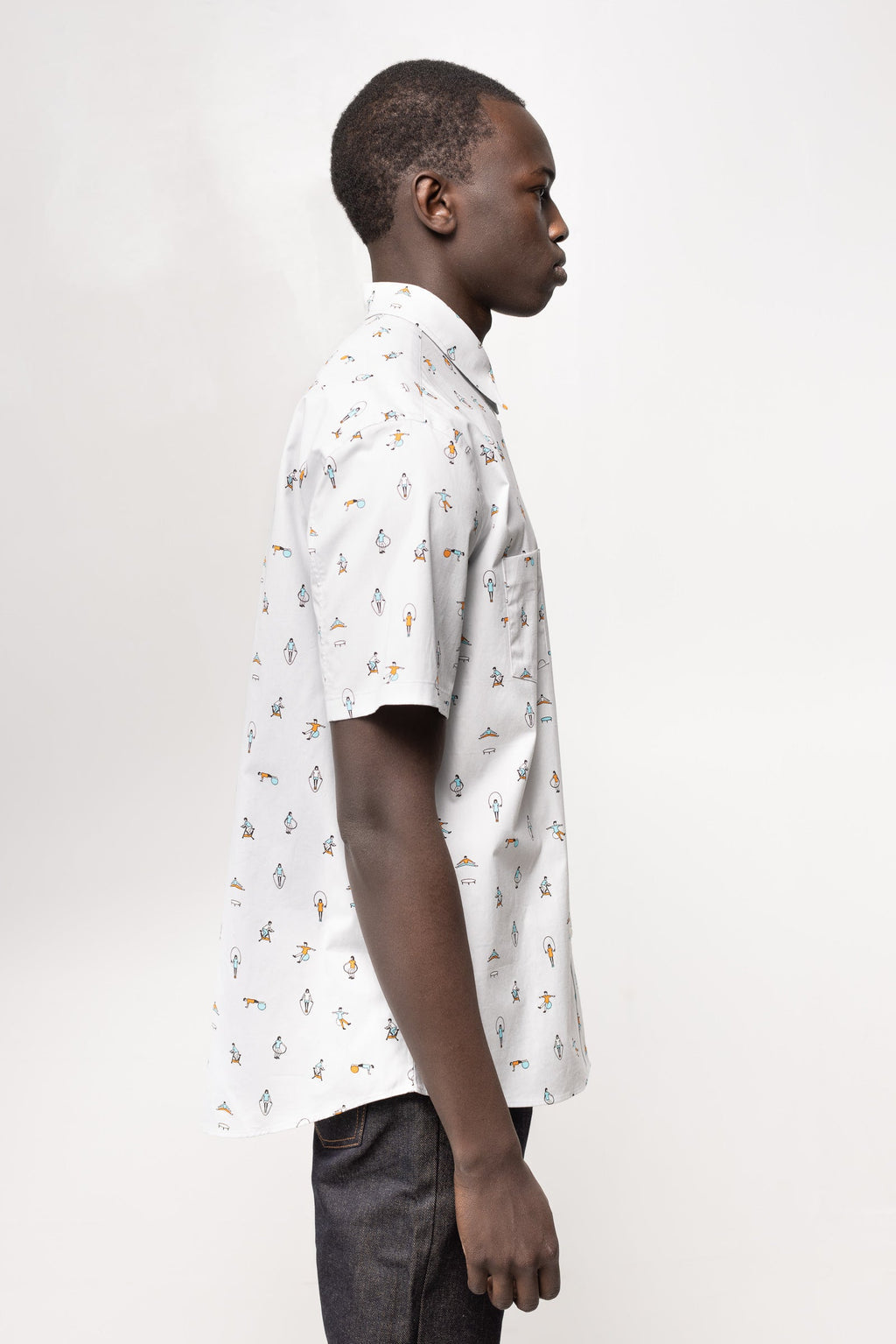 Shortsleeve Japanese Exercise Print