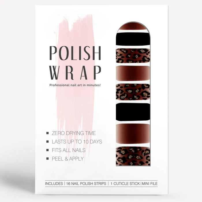 Ruby Leopard Polish Wrap
