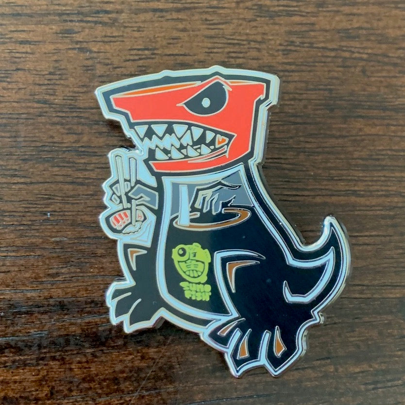 Shoyu T-Rex Enamel Pin