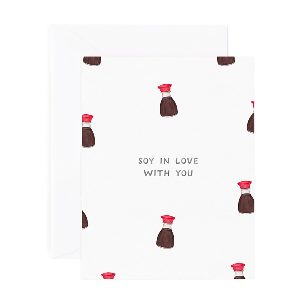 Soy in Love Card