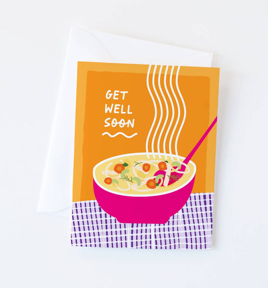 Get Well soup card