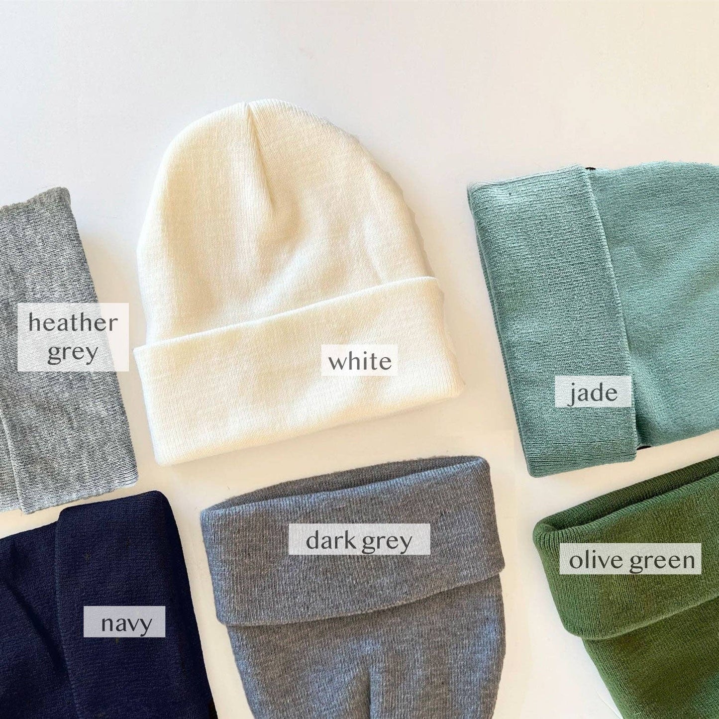 Spam Musubi Beanie: Olive Green