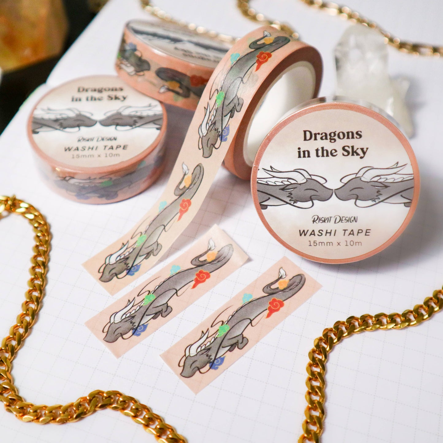 Dragons in the Sky Washi Tape