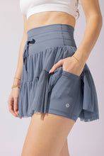 Load image into Gallery viewer, Pirouette Tiered Skort with Pockets
