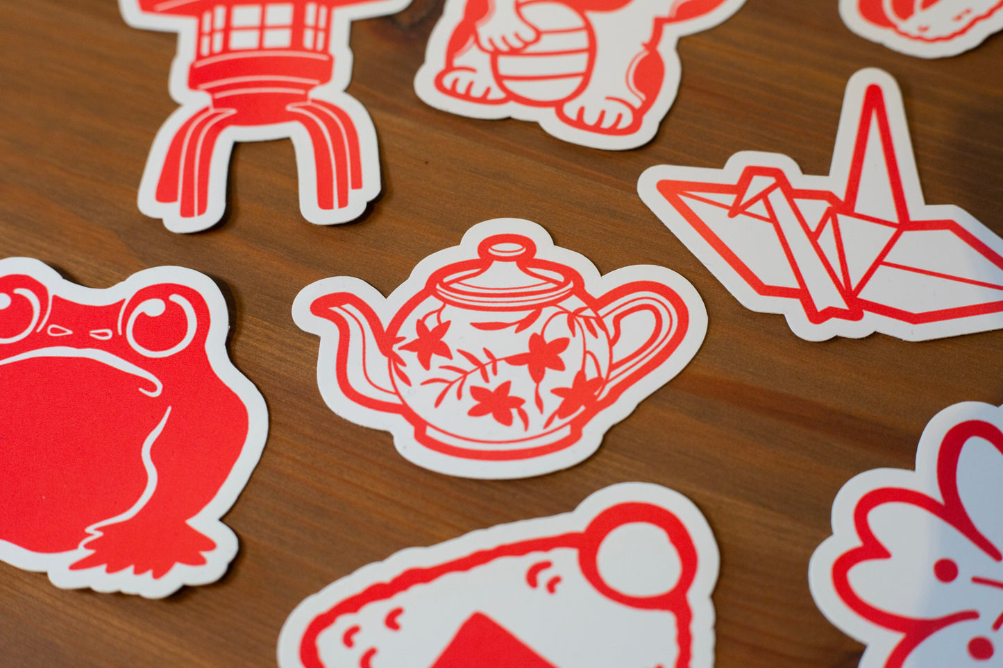 Panama Teapot Japantown Sticker