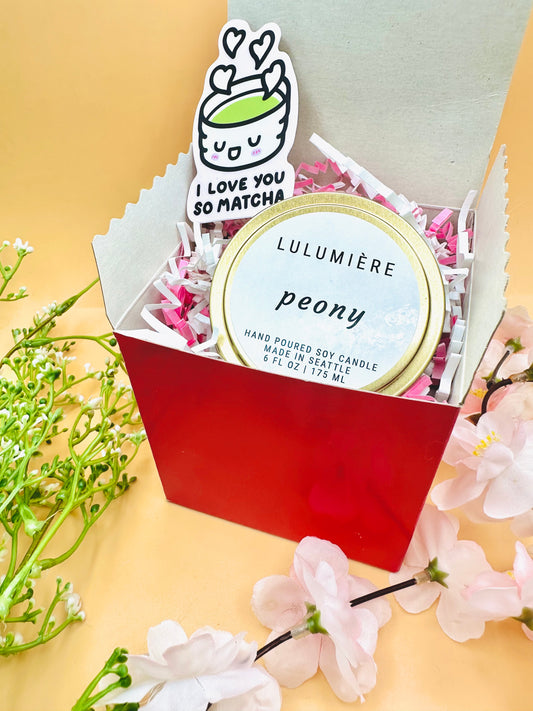 Small Valentine's Box Set - Candle