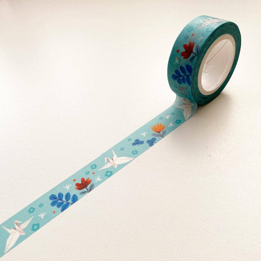 15mm Origami Crane Washi Tape