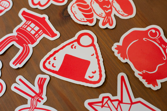 Onigiri Japantown Sticker