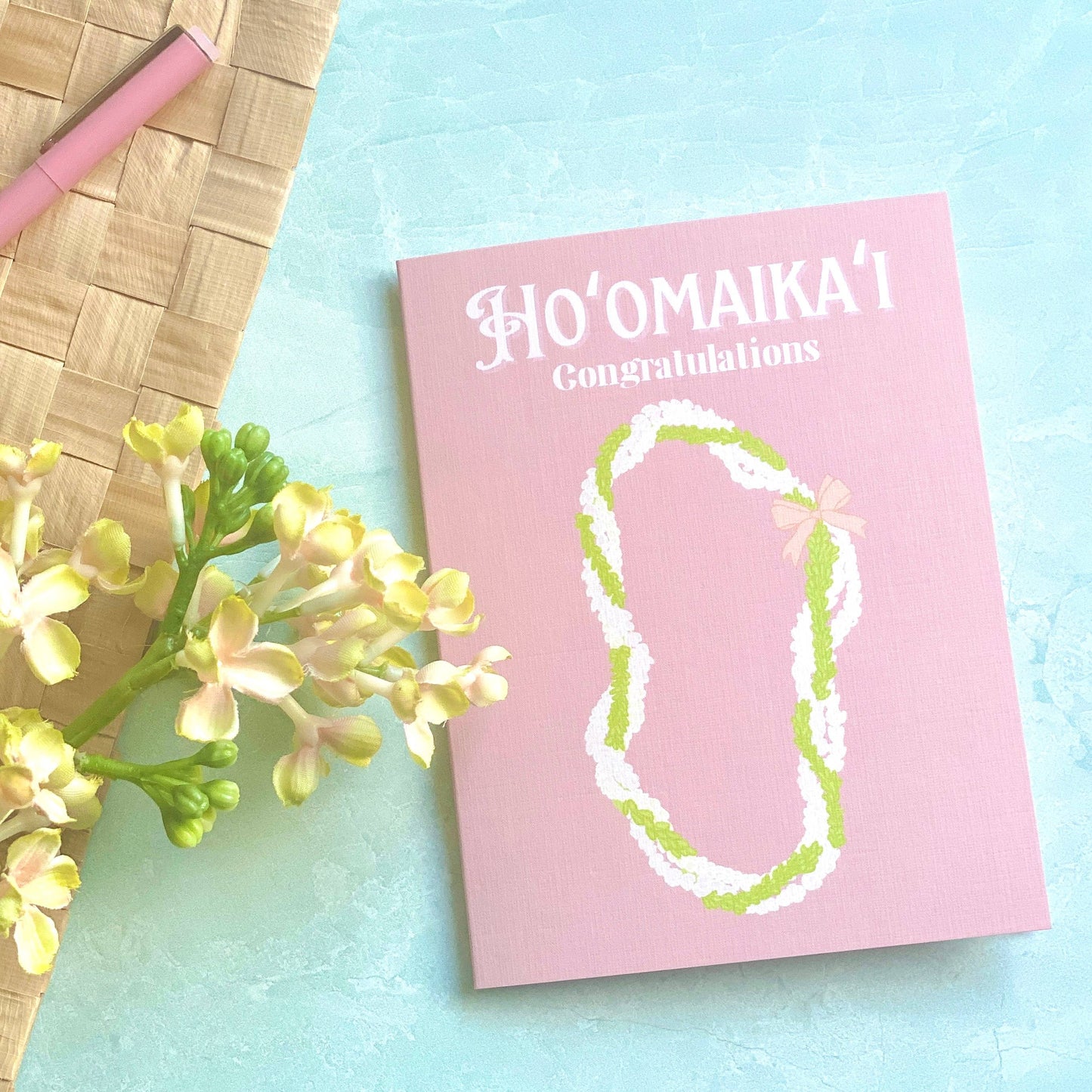 Hoʻomaikaʻi (Congratulations) - Greeting Card