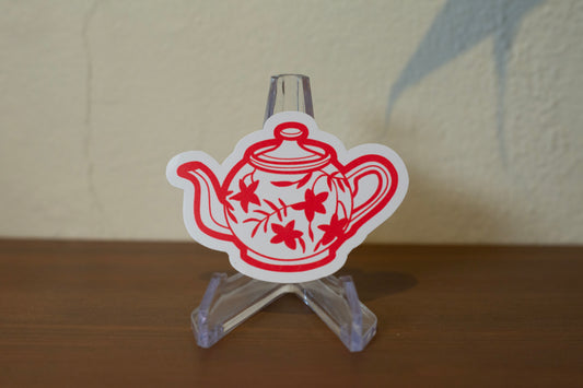 Panama Teapot Japantown Sticker