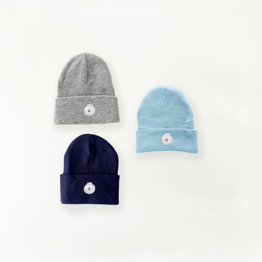 Bao Dumpling Kids Beanie: Navy Blue