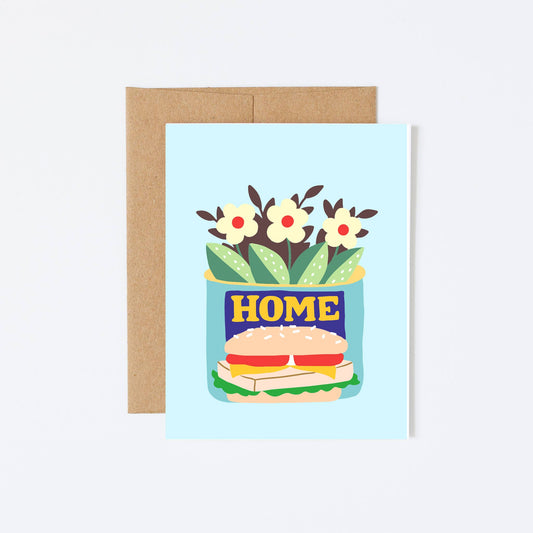 Home Spam Greeting Card
